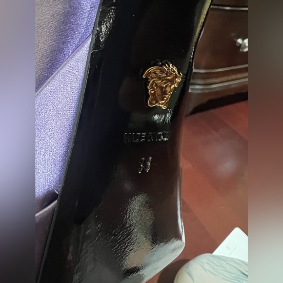 Versace Aevitas double platform pumps - Picture 6 of 8